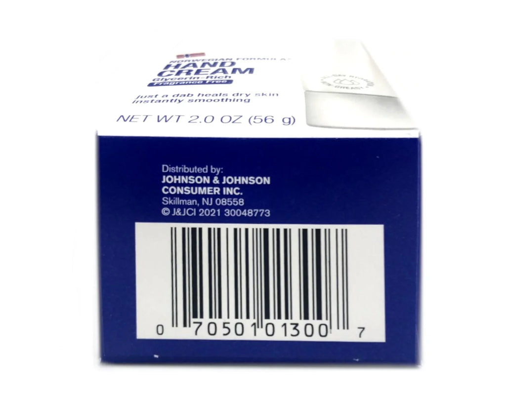 Neutrogena Hand Cream Norwegian Formula Fragrance Free for Chapped Skin 2 Oz 3PK