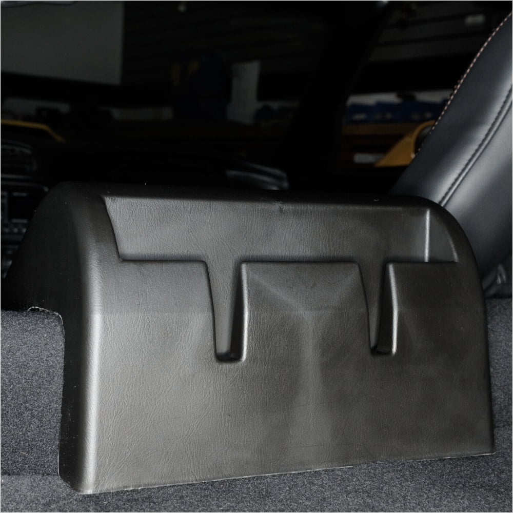Teledu For Chevrolet 1997-2004 Corvette Black Dual Drink Holder and Storage Console