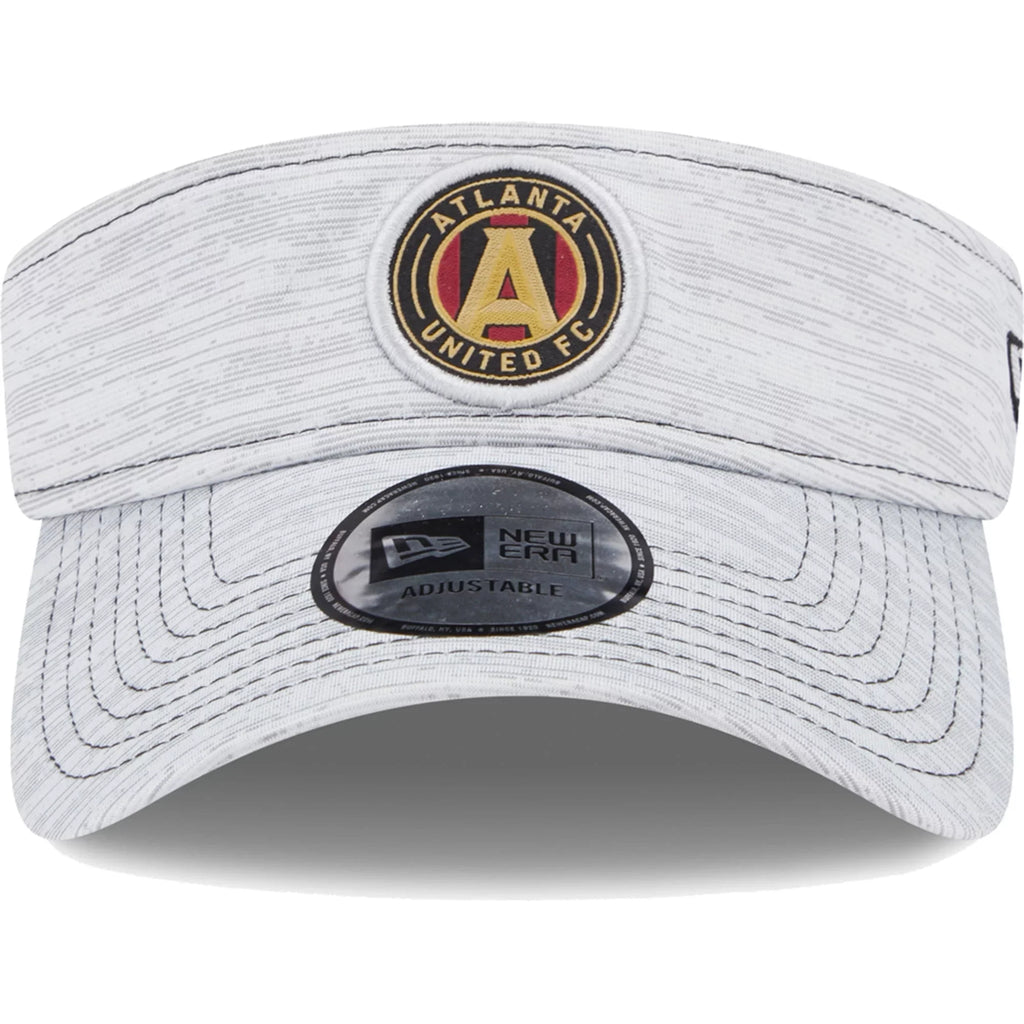 Men's New Era Gray Atlanta United  Adjustable Visor -