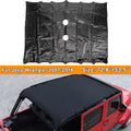 Stylish Leather Top Sunshade to Shield Your Jeep Wrangler   07-18  from the Sun - Quality Guaranteed