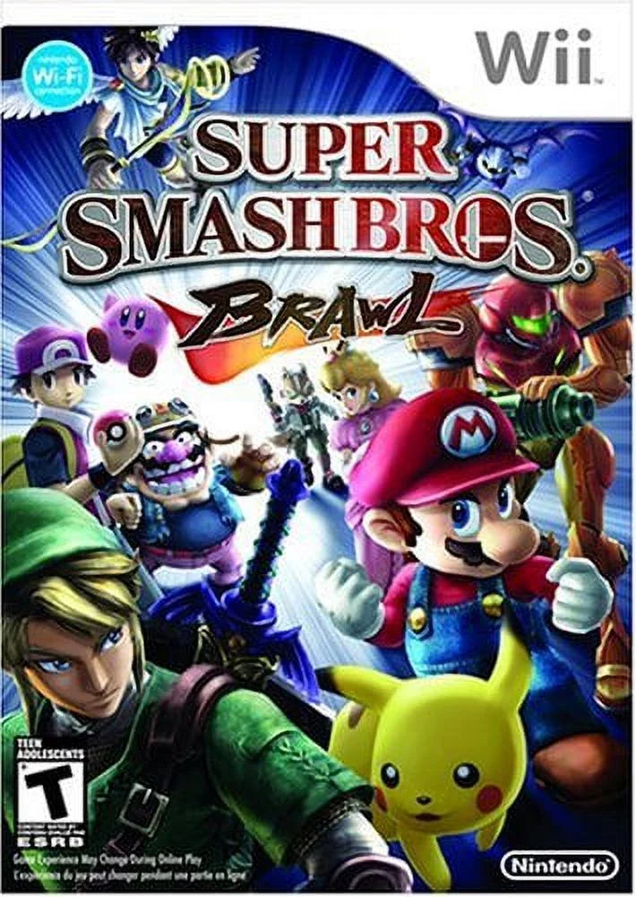 nintendo rvlprsbe super smash bros. brawl wii