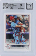 Paul Goldschmidt St. Louis Cardinals Autographed 2022 Topps Series 2 #535 Beckett Fanatics Witnessed Authenticated 9/10 Card with "22  " Inscription - Fanatics Authentic Certified