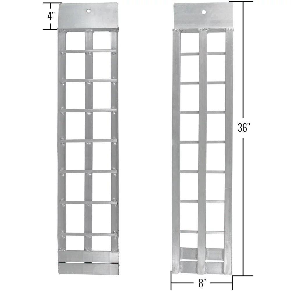 Guardian Dual Runner Shed Ramps - 750 lb. Per Axle Capacity