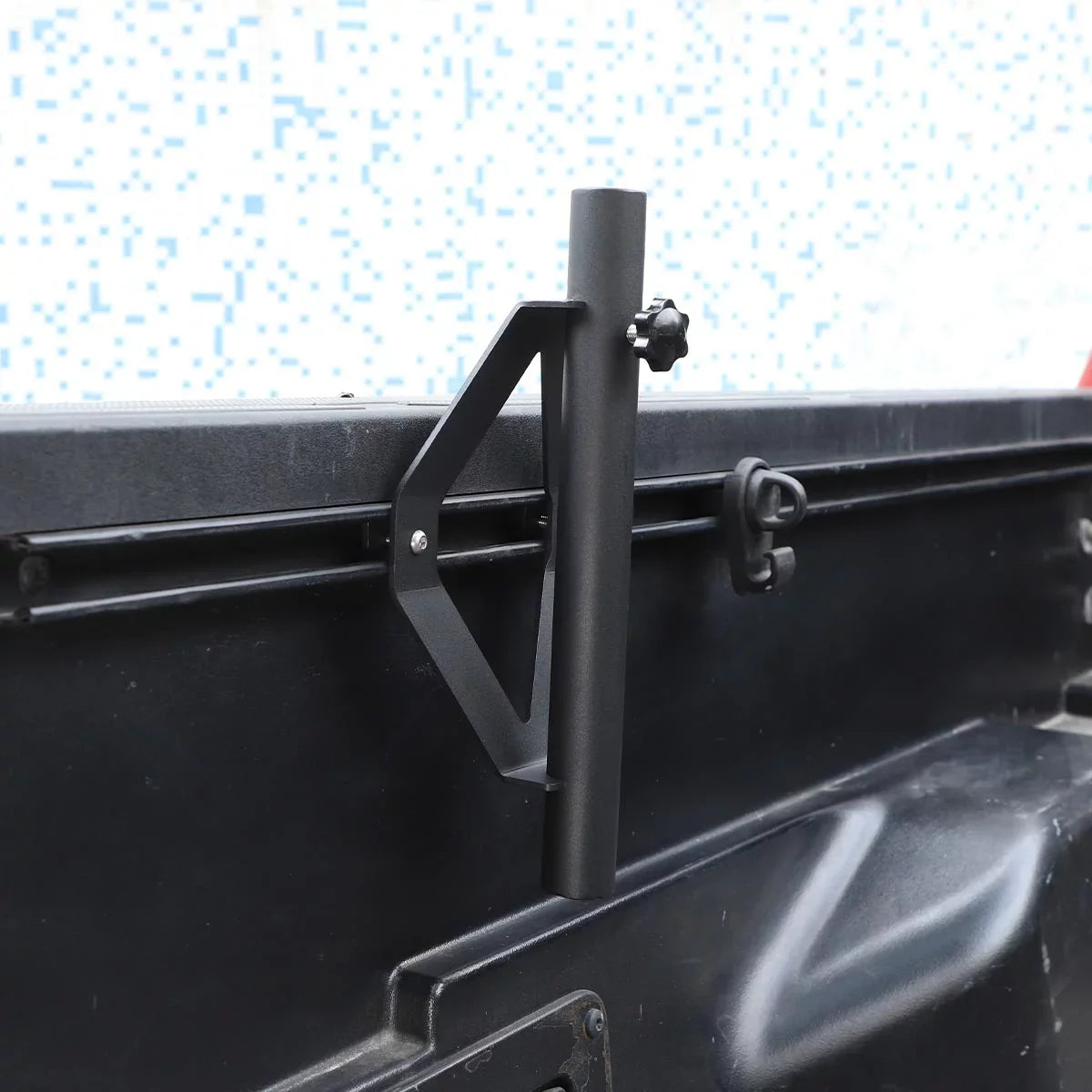 Truck Flag Pole Mount Holder Fit for 2005-2021 Toyota Tacoma/2007-2021 Tundra Bed Rail System