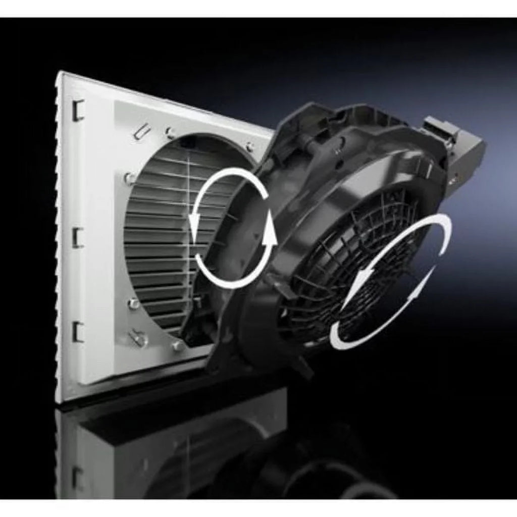 Rittal TopTherm - Rack fan and filter units - with cooling fan -  7035