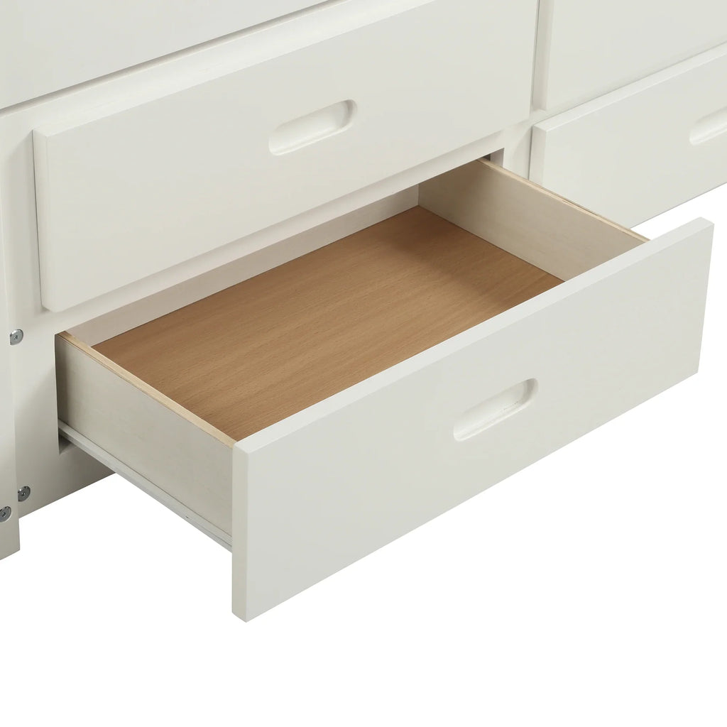 Merax Solid Wood Captain Bed with Trundle and Drawers, Twin, Multiple Colors