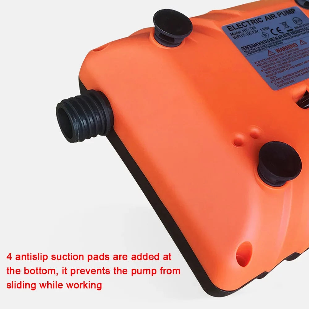Tomshoo Intelligent Electric Air Pump for Paddle Board Inflatable Pool Boat, 16PSI High Pressure Compressor