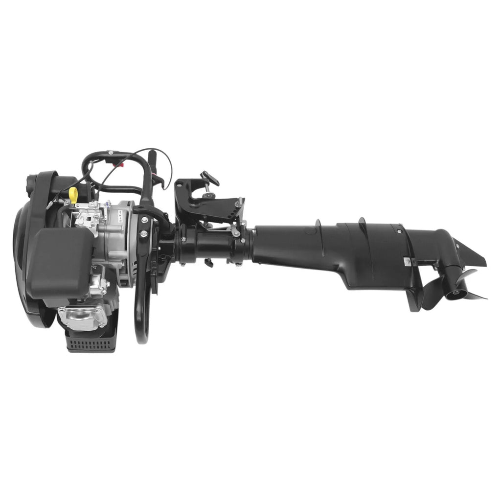 Miumaeov 4 Stroke 7.5HP Heavy Duty Outboard Motor 196CC Trolling Boat Engine Motor -a-s-o-l-i-n-e Outboard Motor for Fishing Aquaculture Outdoor Adventure Boat