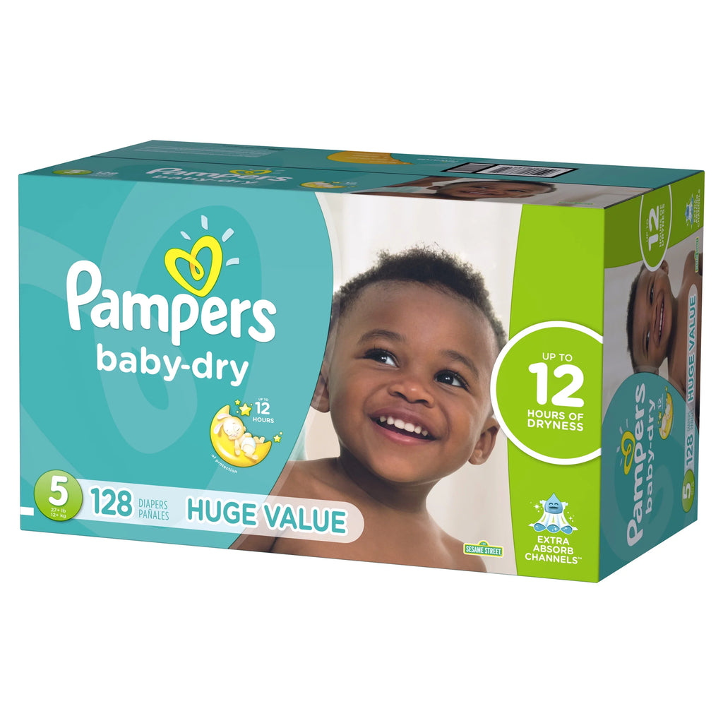 Pampers Pamp Baby Dry  Hp 128ct