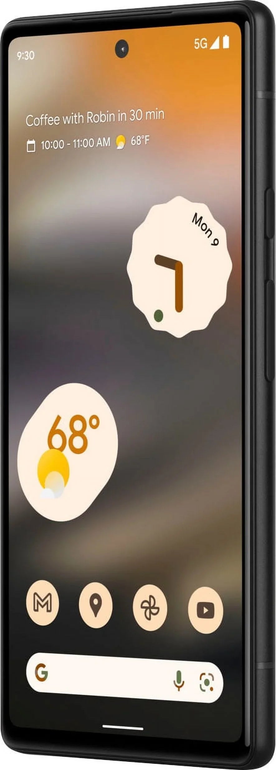 Restored Google Pixel 6a 128GB Charcoal (Unlocked)  (Refurbished)
