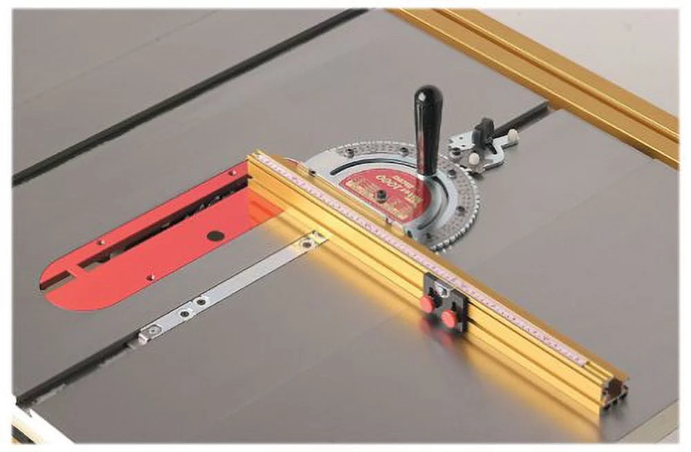 /18T Miter Gauge with 18" Track Fence and Stop for Table Saws