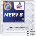 Filter King 22x38.5x1 Air Filter | 4- |  8  Pleated / Furnace Filters |    | Actual Size: 22 x 38.5 x .75"