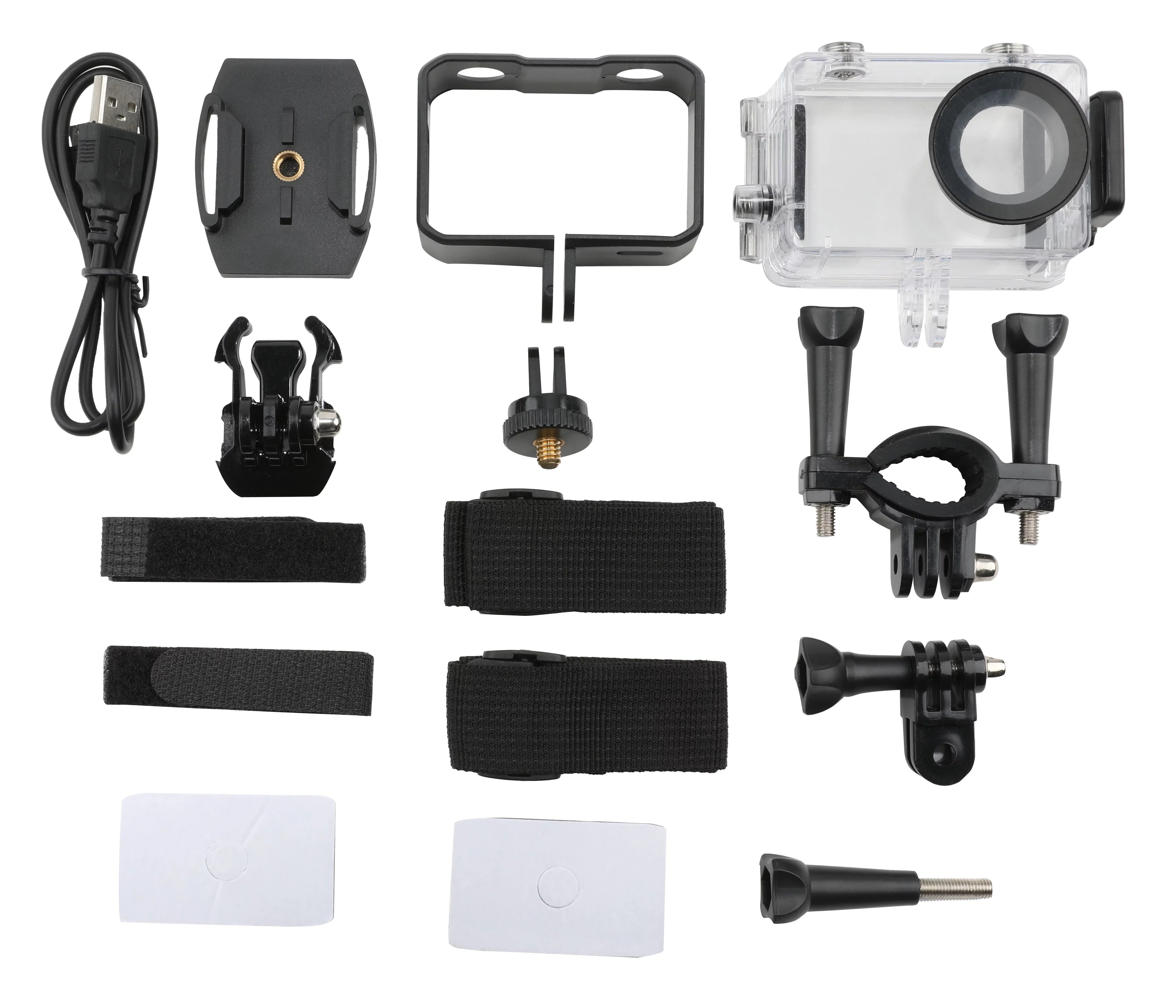 Vivitar  4k Dual-Screen Action Cam, 16MP  Waterproof Digital Video Camera with Built in Gimbal