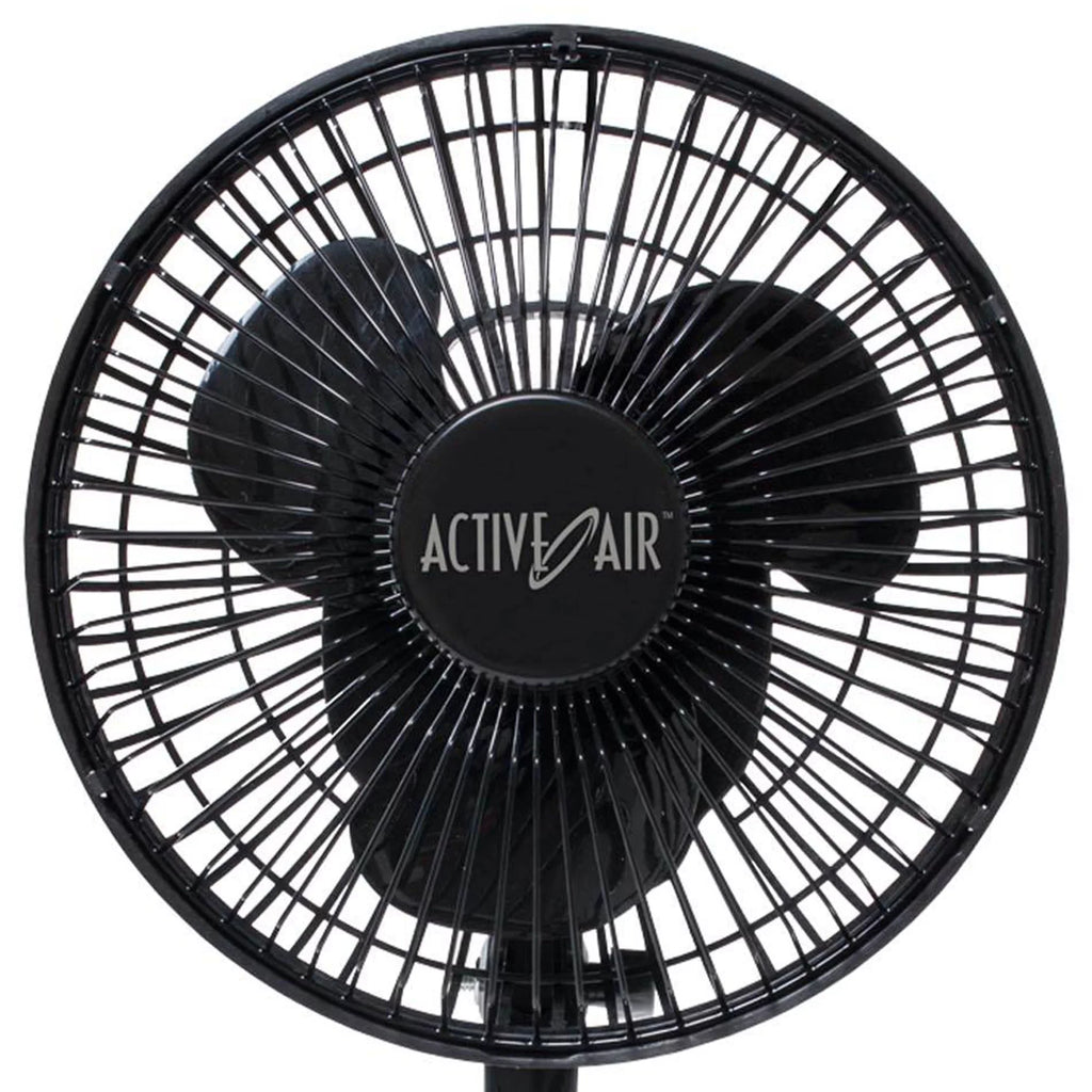 Active Air  6in Clip-On 5W Brushless Motor Hydroponic Grow Fan for Gardens