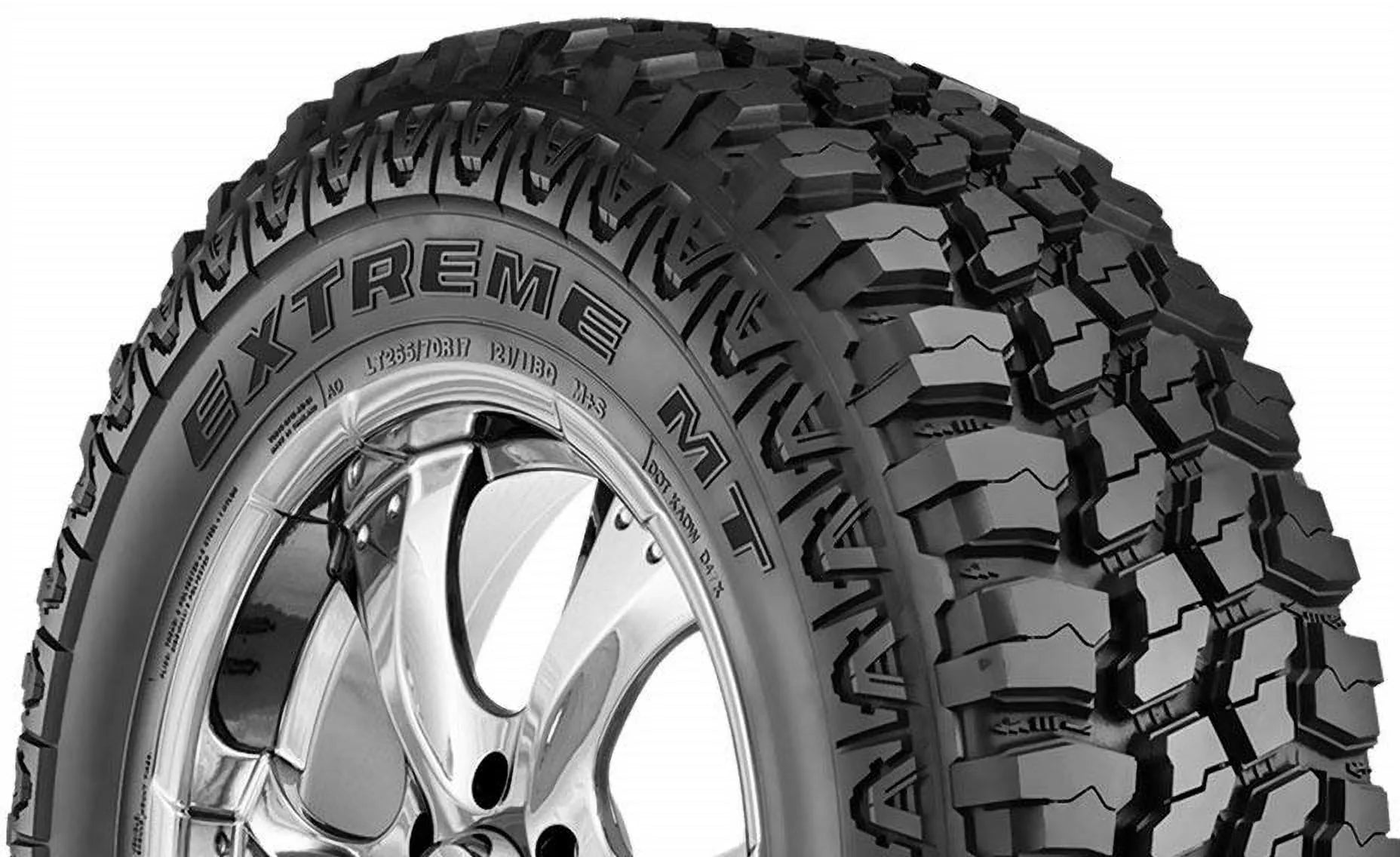 4 Mud Claw Extreme /  285/70R17 121/118Q All Terrain Off-Road Truck Mud Tire  / 285/70/17 / 2857017