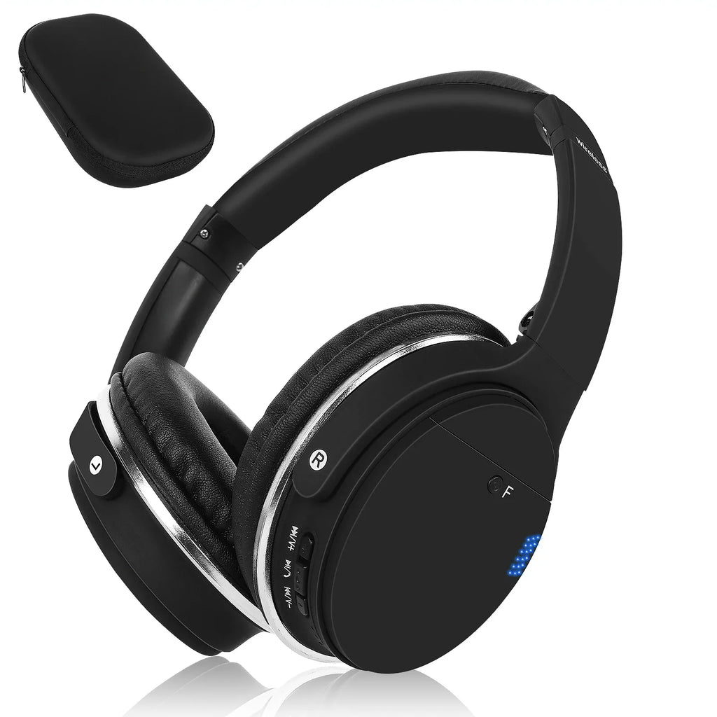 UrbanX  Wireless Bluetooth Stereo Earphones with High Resolution Audio, Deep Bass, Superior Comfort Over The Ear Headphones with Mic for Xiaomi Mi Mix 2 Phone Call Support
