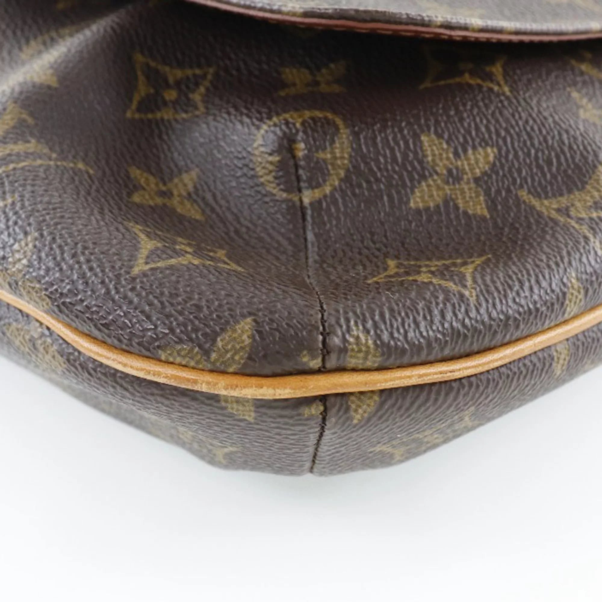Pre-Owned   Louis Vuitton Musette  Monogram Canvas Brown  Women's Shoulder Bag (Fair)
