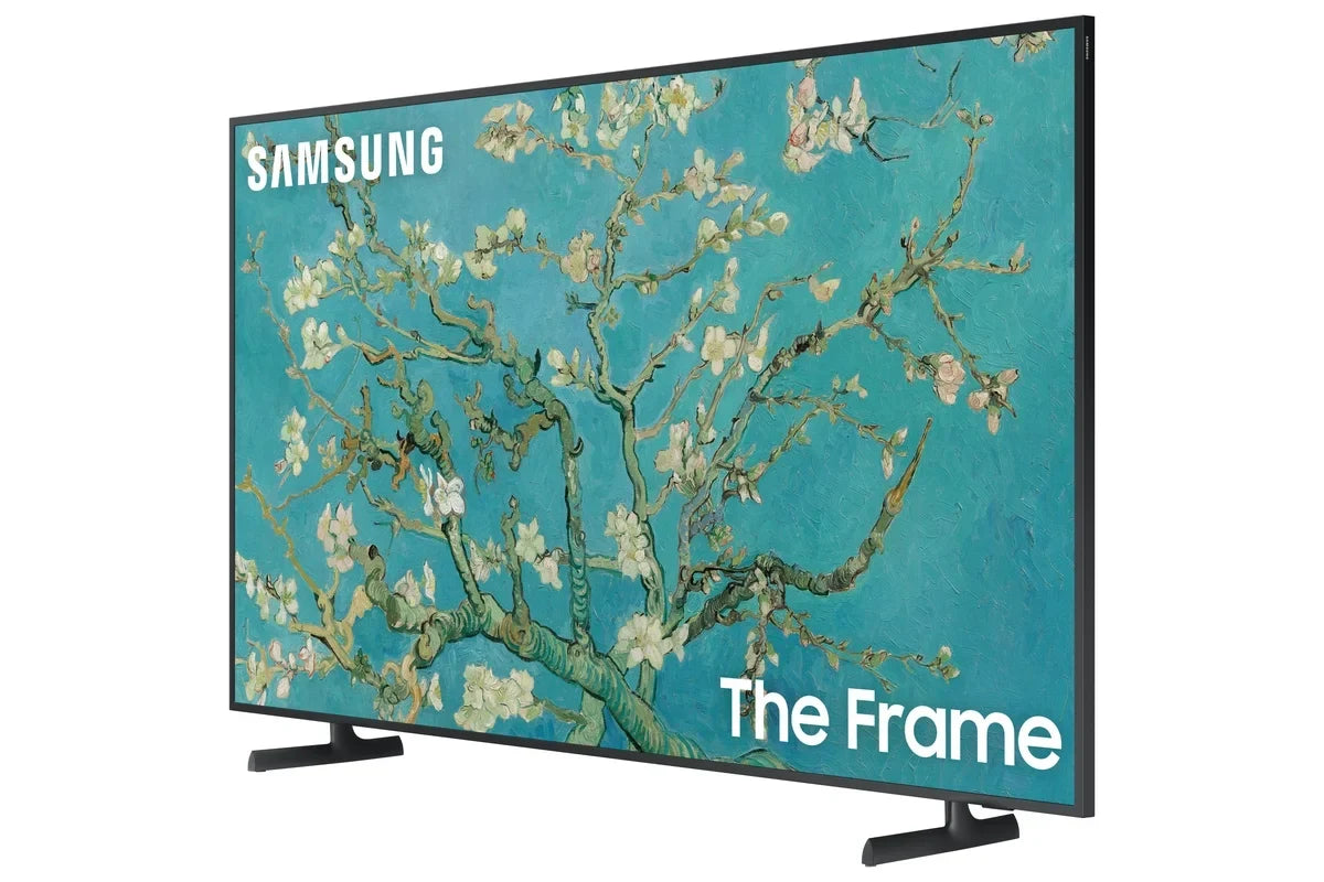 Samsung  43" The Frame 4K UltraHD Smart   with a Samsung - Auto-Rotating Studio Stand for 43"-55" Samsung TVs (2022)