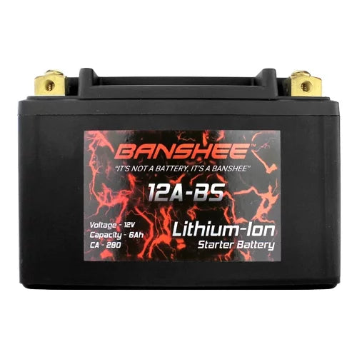 Banshee Lithium Ion Sealed Powersports Battery 12V 280  Compatible with PowerSonic -,  -, Motocross , Yacht -, Yuasa -