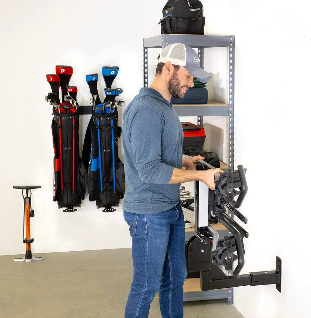 Storeyourboard Hitch Wall Mount, Bike And Cargo Rack Hanging Garage Organizer, Trailer Hitch Receiver Storage, Holds Max 175 Lbs (1.25 Inch)