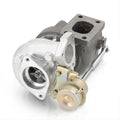 Distributors   Hybrid Turbo Charger Oil & Water Cooled Turbocharger + Wastegate 0.86 / Turbine 0.60  Compressor Ball Bearing 5-Bolt Outlet Flange Compatible/Replacement For Universal Car