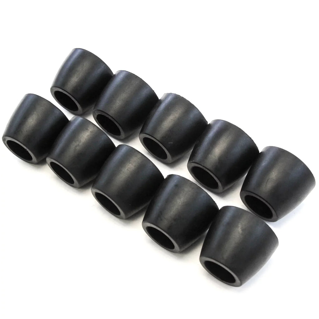 Red Hound Auto 10 Rubber Bumpers Trailer Compatible with Ramp Door Truck 2 Inches Thick Cone Replacement Cargo Stop