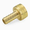 2Pc Everhot 3/4"  x 3/8" Hose Barb Swivel Brass Adapter, Lead Free