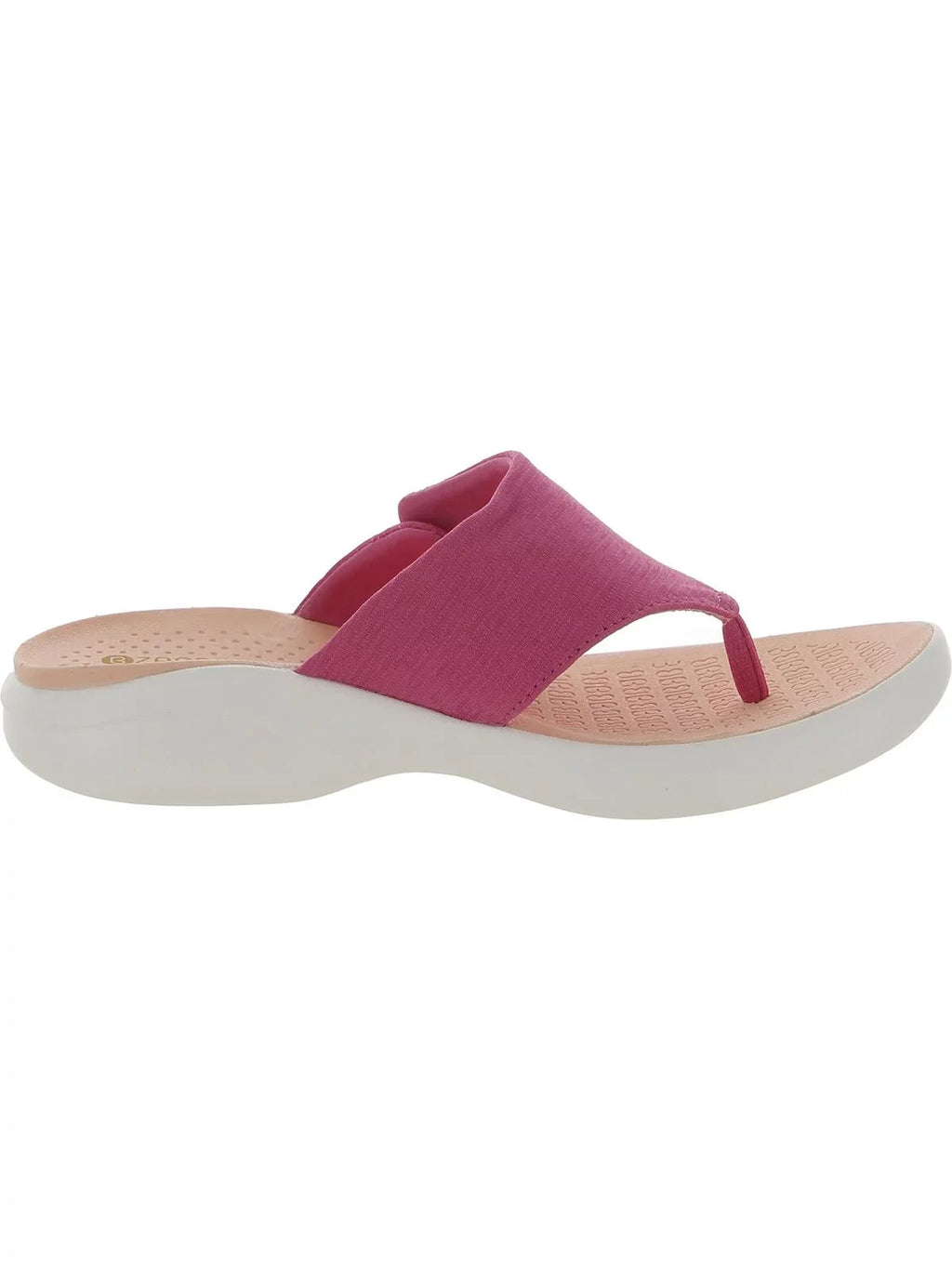 Bzees Womens Camp Out Slip On Casual Slide Sandals- Medium & Wide Width