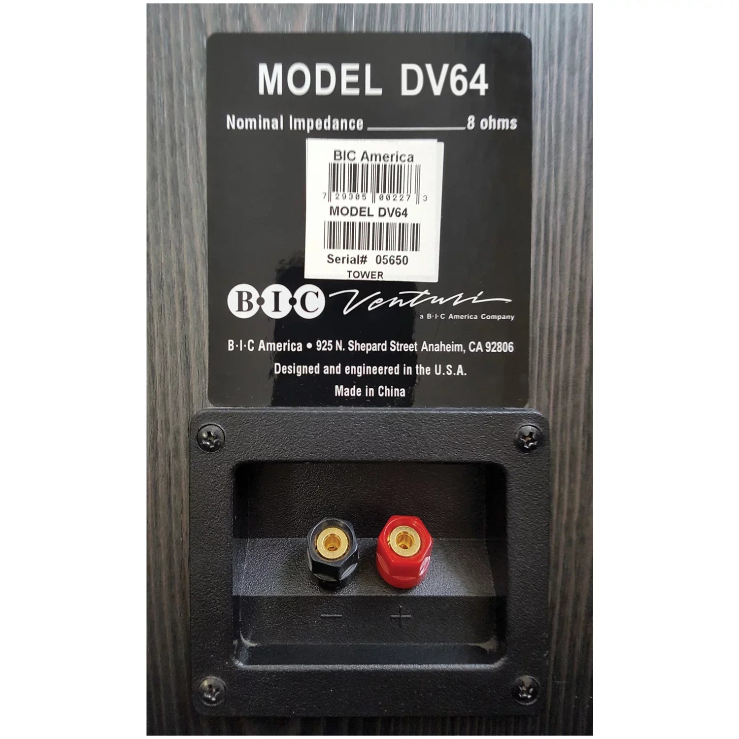 America 2-Way 200-Watt Tower Speaker