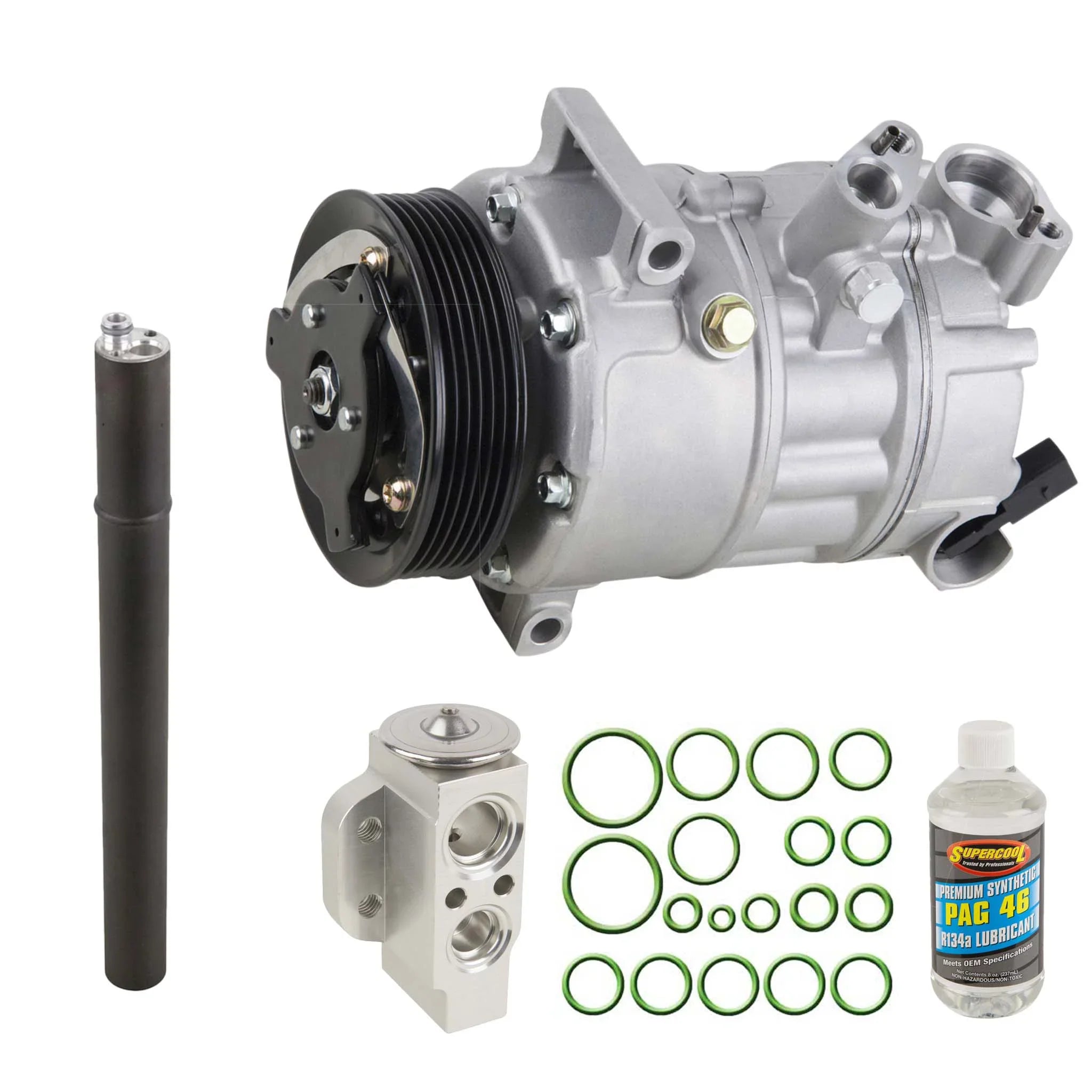 For Audi  Quattro & Volkswagen Jetta  Compressor & / Repair Kit - Buyautoparts Fits select: 2012  , 2013