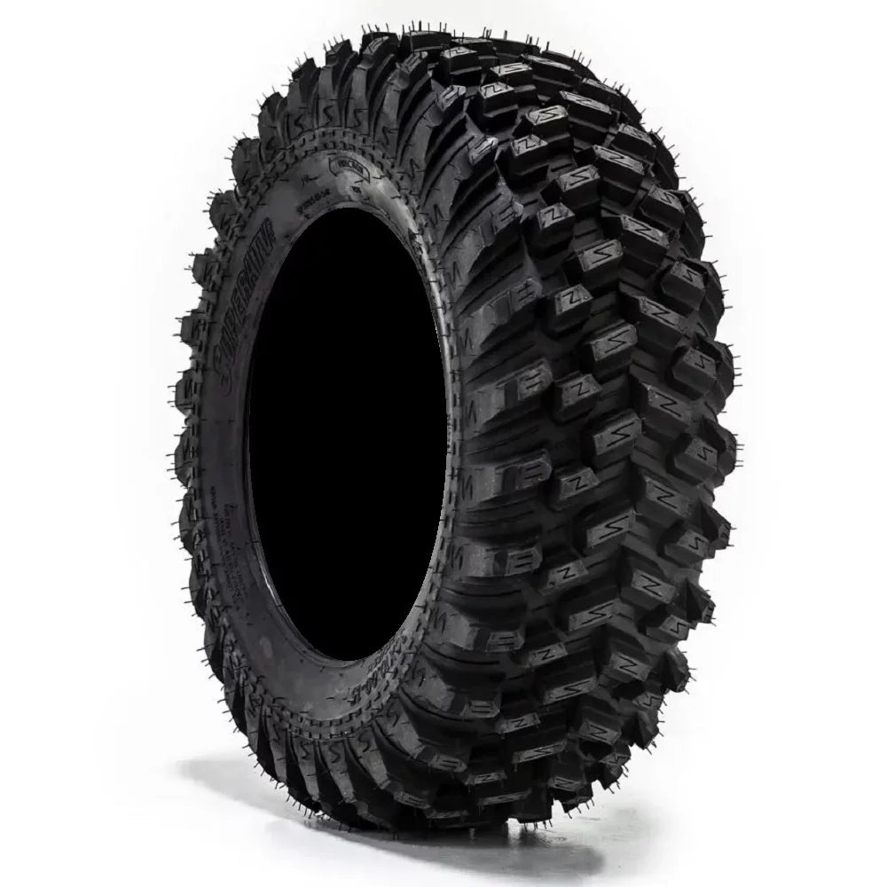 Fuel Vector 14" Wheels Black 30" Warrior  Tires Kawasaki Mule Pro