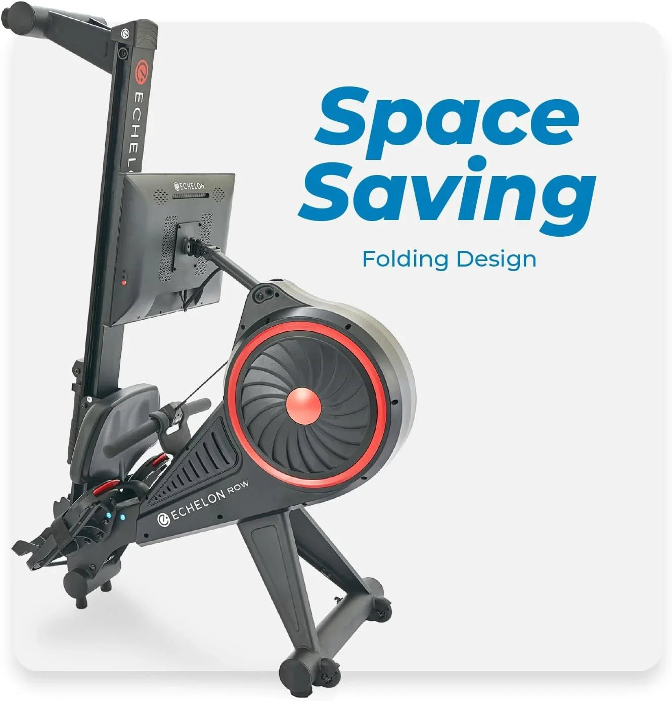 Echelon Row- Smart Rowing Machine with 22"  Rotating Touchscreen + 30-Day Free Membership