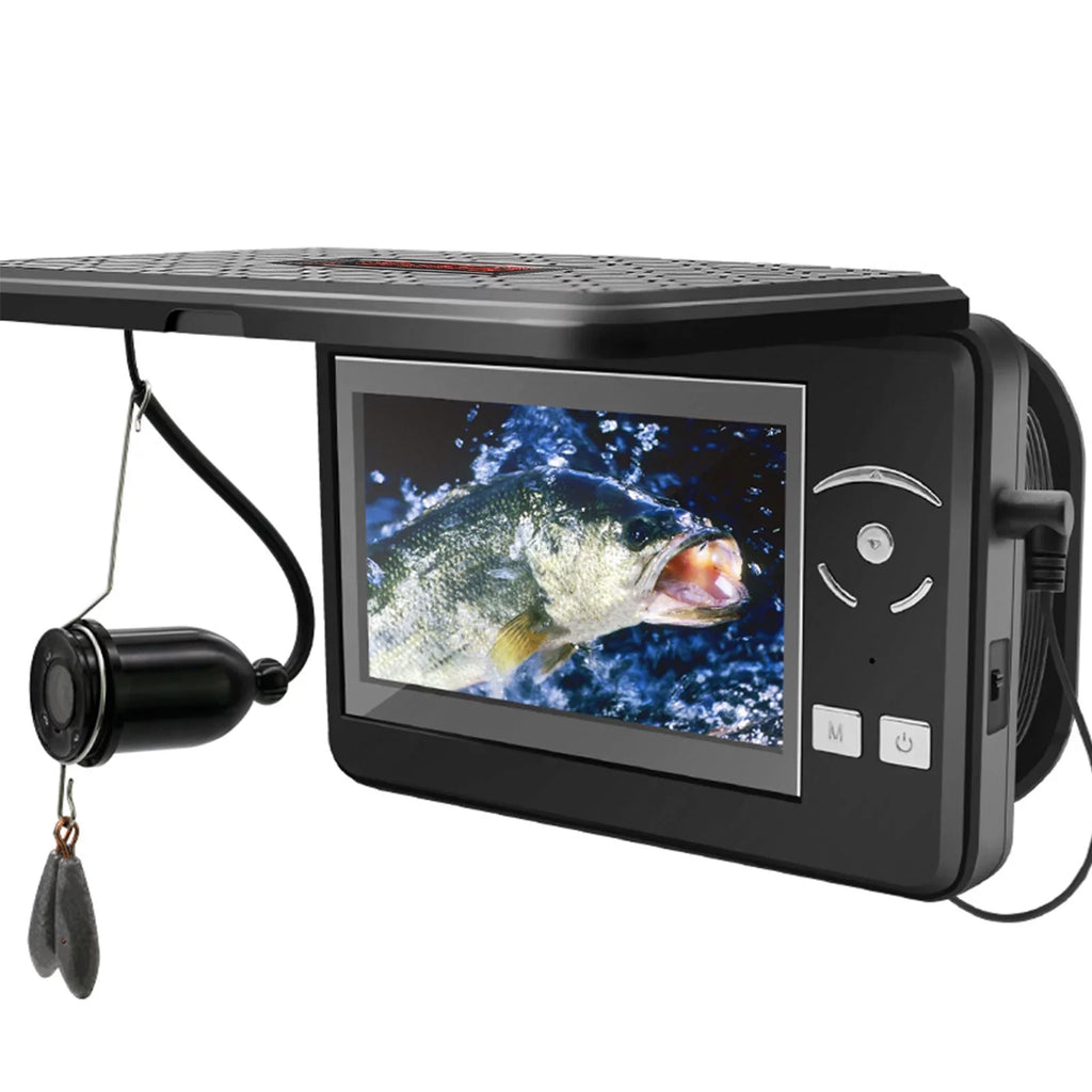 Portable Underwater Fishing Camera Waterproof 720P Fish Finder with  Display Ideal for Sea Boat Fishing
