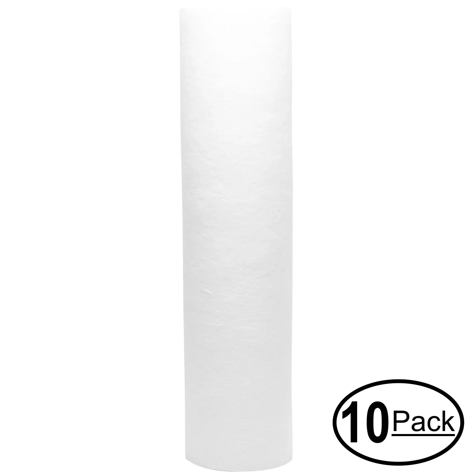 10-Pack Replacement for  Distributors -100--38- Polypropylene Sediment Filter - Universal 10-inch 5-Micron Cartridge for H2o Distributors Reverse Osmosis System 100