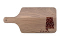 Creative Products Floral Home State - Alabama 17 x 8 Walnut Paddle Cutting Board