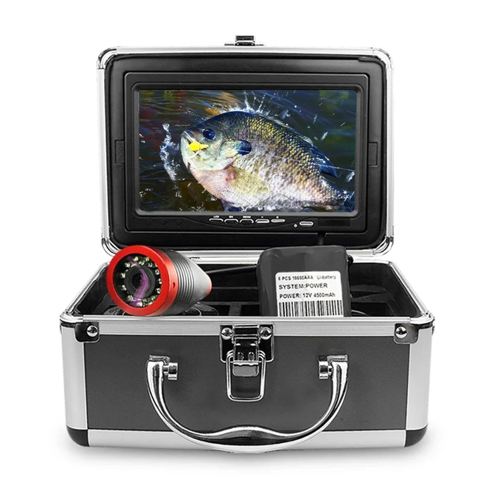 Erchang Underwater Fishing Camera Portable Fish Finder - 7 Inch Screen, Explore  Depths of Boat, Kayak, Lake, and Sea Fishing with Ease
