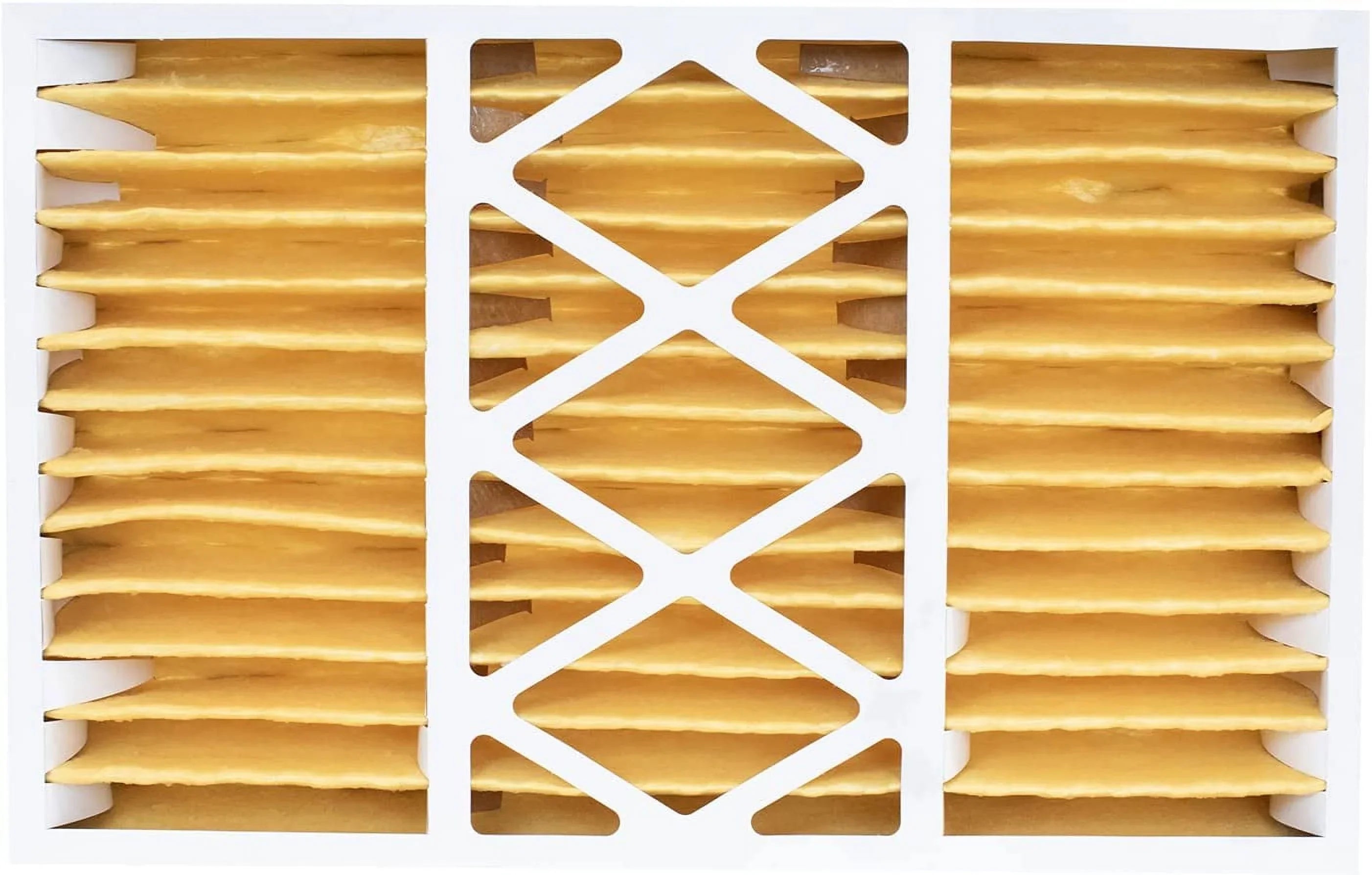 Filterbuy 16x25x3  11 Pleated   Furnace Air Filters for Trion Air Bear 255649-101 (3-Pack)