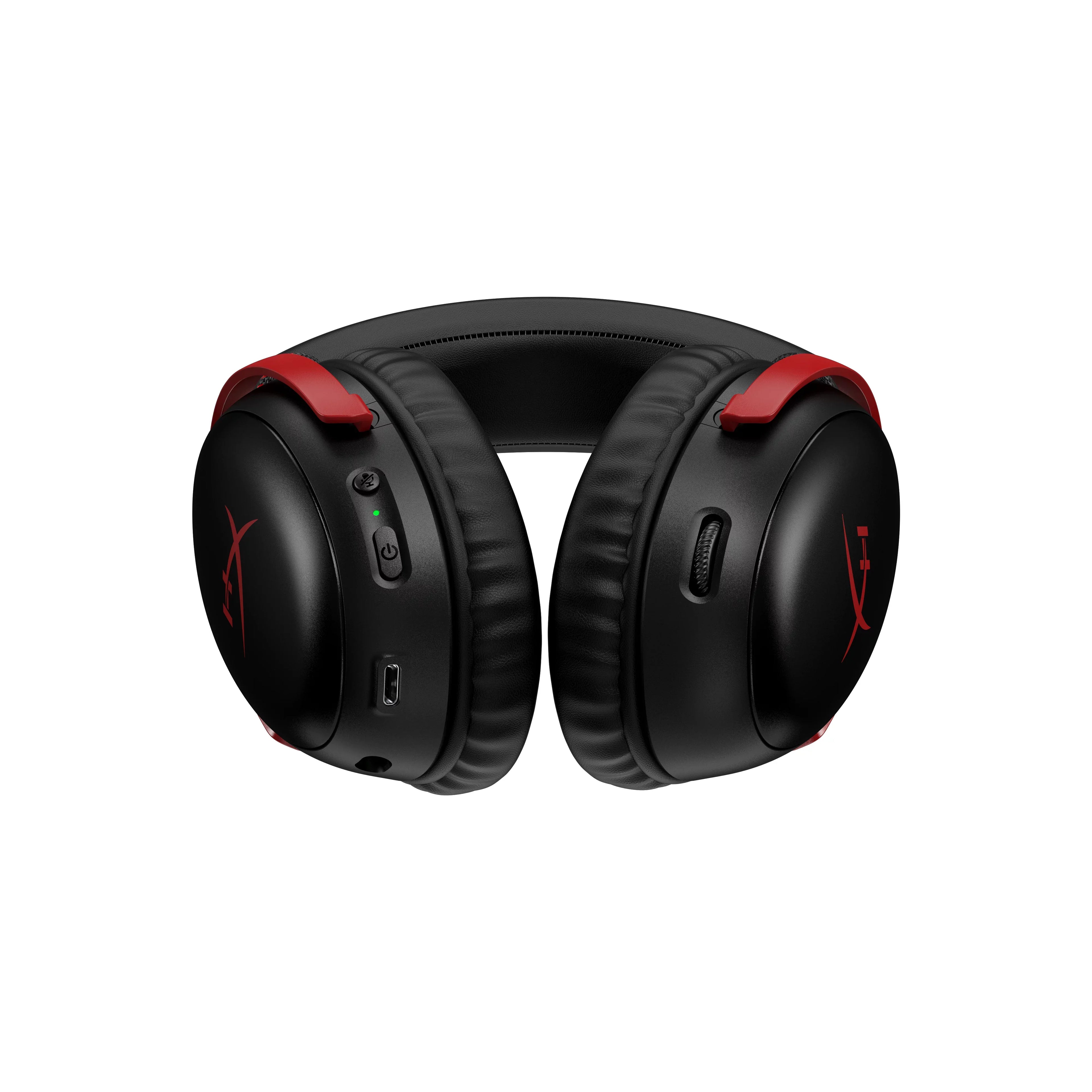 HyperX Cloud  Wireless – Gaming headset for , , , up to 120-hour Battery, 2.4GHz Wireless, 53mm angled drivers, Memory foam, Durable Frame, 10mm microphone – Black/Red