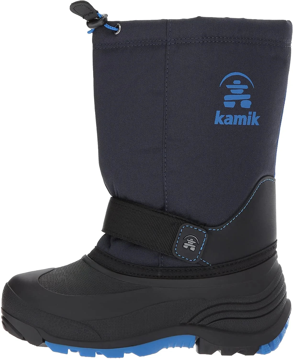 Kamik Unisex Kids' The Rocket Winter Boot Navy - - 9 Toddler Navy