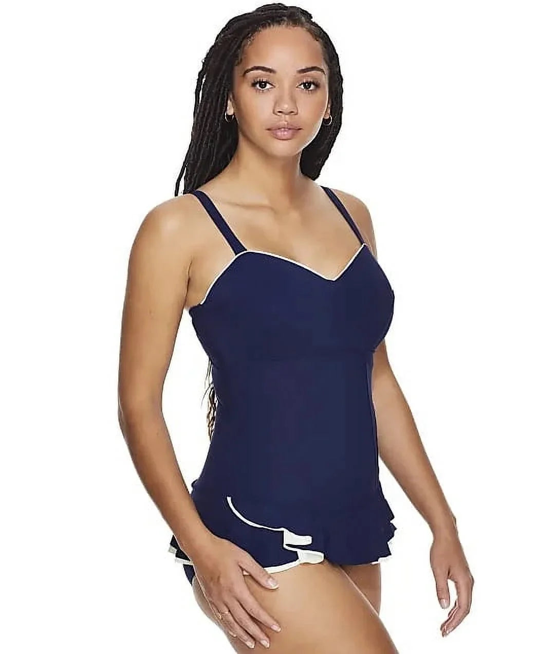 Profile by Gottex /  Belle Curve Underwire Swimdress,  12D,  14D