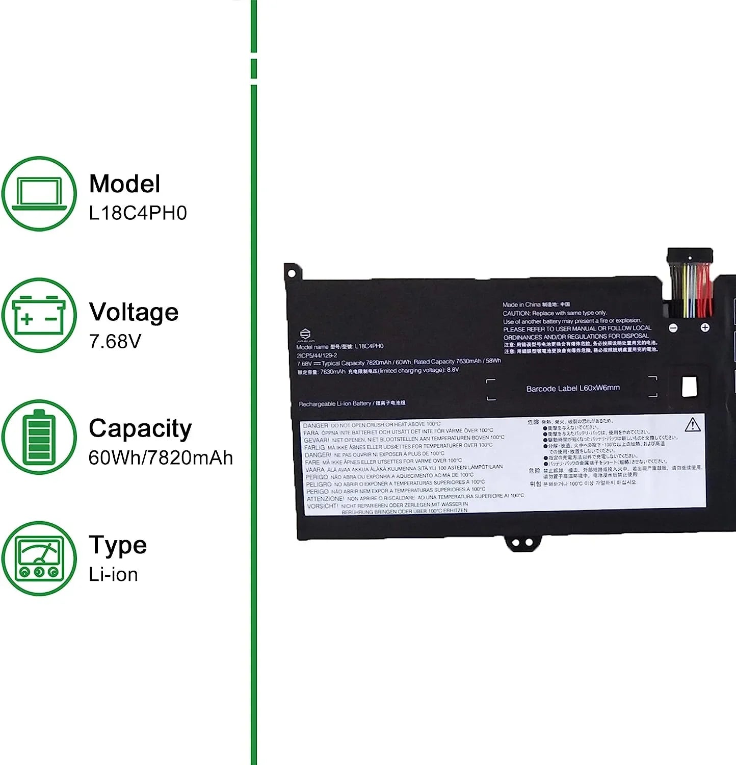 5B10W67180 5B10T11586 Laptop y Replacement for Lenovo IdeaPad Yoga -14IIL 2019 81Q9002GUS