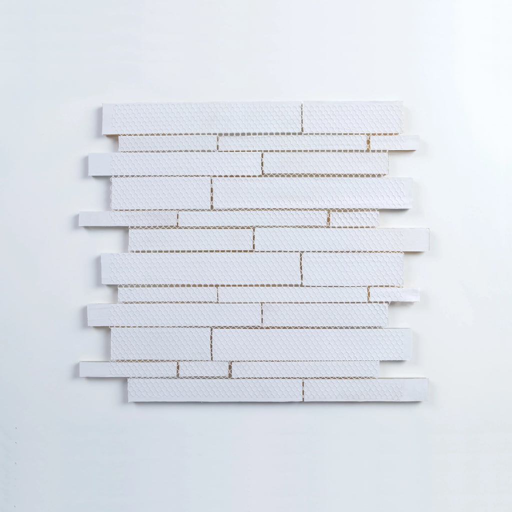 Tiles - Foil Silver/Gold 12 in. x 12 in. Interlocking Glass Mosaic Wall Tile (5 sq. ft. / Case)