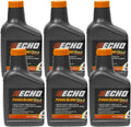 6 Pack of Echo PowerBlend Gold 2-Stroke Engine Oil 12.8 oz Bottle 50:1 Mix for 5 Gallons 6450005S-6PK