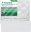 Filterbuy 16x20x4  13 Pleated   Furnace Air Filters (4-Pack)