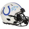 Peyton Manning Indianapolis Colts Autographed Riddell Lunar Eclipse Alternate Speed Authentic Helmet with " 21" Inscription - Fanatics Authentic Certified
