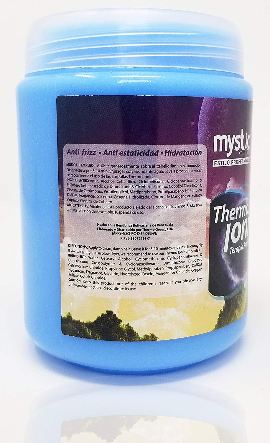 Thermo Group Mystic Thermo Ionic Anti Frizz Capillary Treatment Mask 35.27 Oz