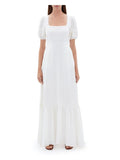 Jonathan Simkhai Womens Cover Up Long Maxi Dress Ivory