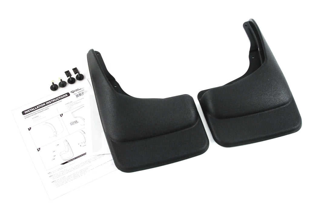 Red Hound Auto Premium Heavy Duty Molded 2004-2014 Compatible with Ford -150 Mud Flaps Guards Splash Front Rear 4pc Set (Without Fender Flares) -16A550- -16A550-