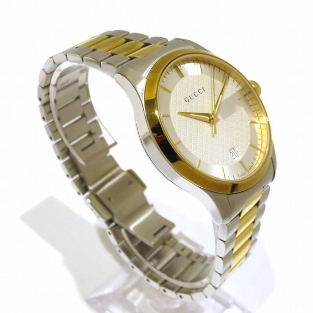 Authenticated Used Gucci   timeless date 126.4 quartz watch men