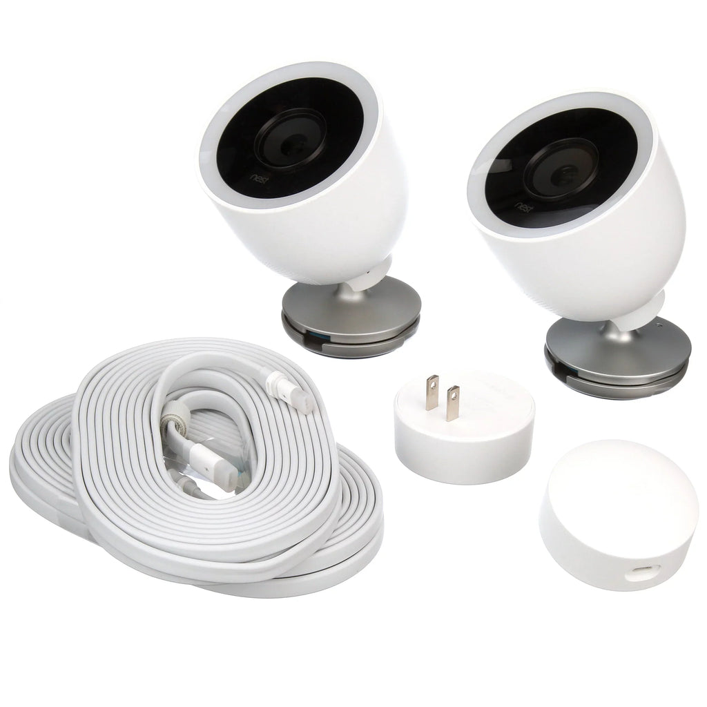 Google Nest Cam  Outdoor Security Camera - 2 Pack